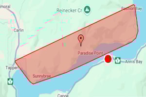 UPDATE: Power restored, bird blamed for Shuswap power outage