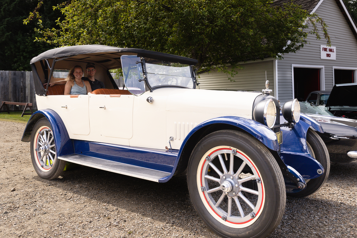PHOTOS: Vehicles park at Salmon Arm heritage attraction for car show