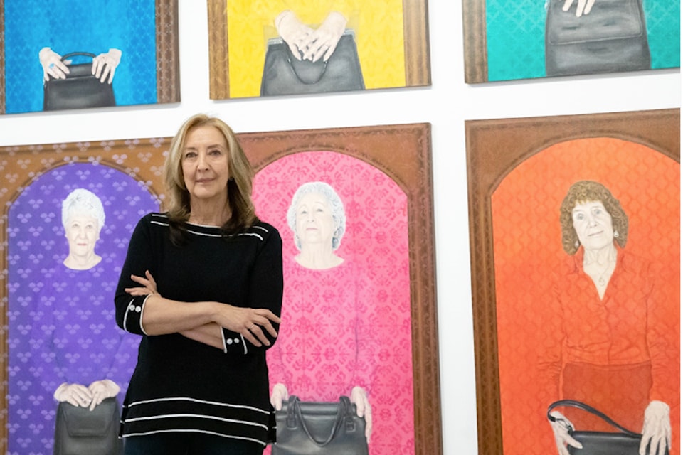 Sicamous artist Carol Schlosar is a finalist in this year's Salt Spring Island National Art Prize (SSNAP) competition and exhibition of Canadian visual art.