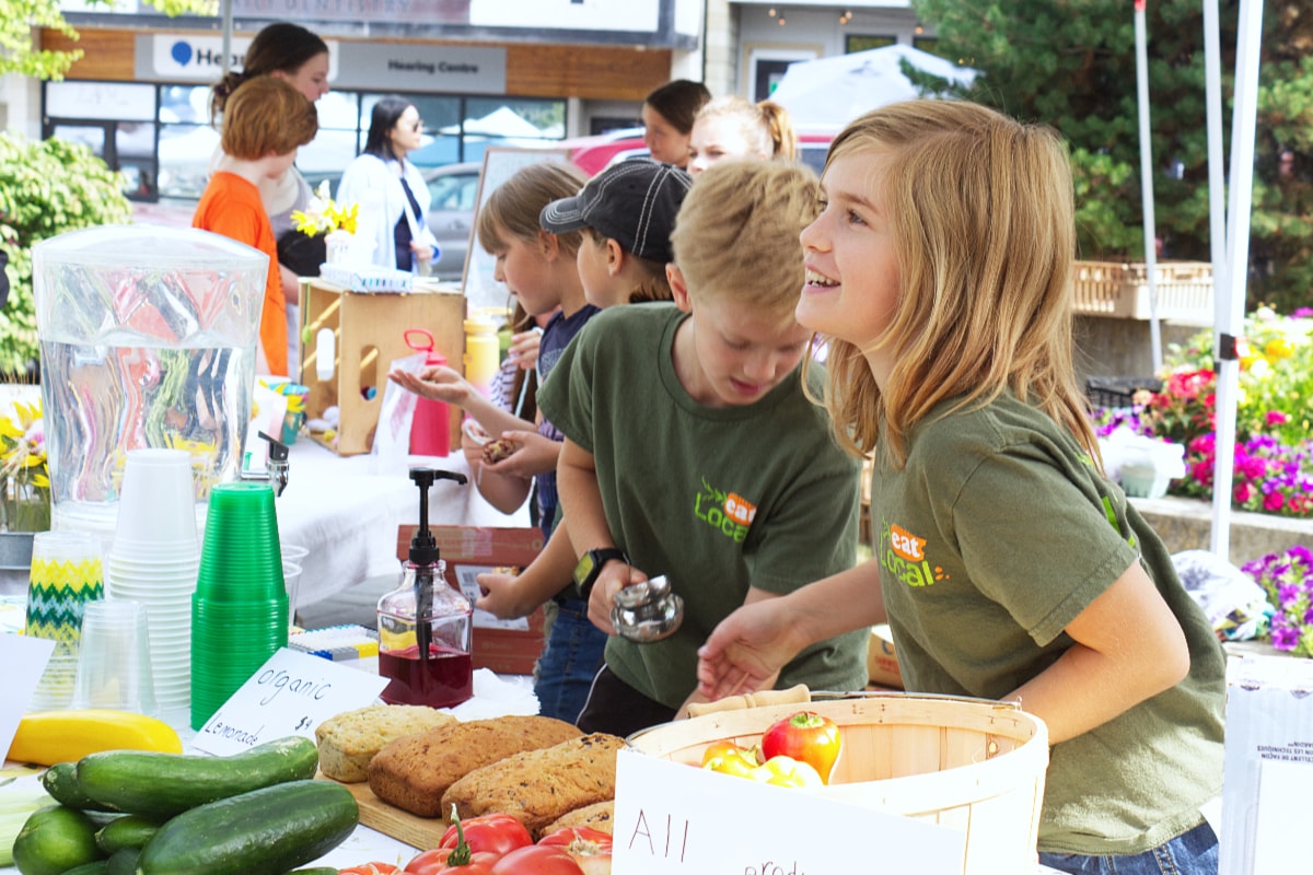 PHOTOS: Youth Farmers Market seeds future generation of entrepreneurs in Salmon Arm