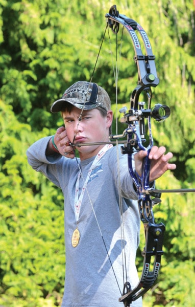 Salmon Arm archer Ben Shaule recently won First Place Gold at the