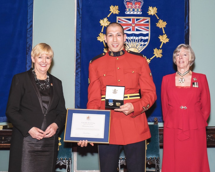 BC police honoured for valour, meritorious service