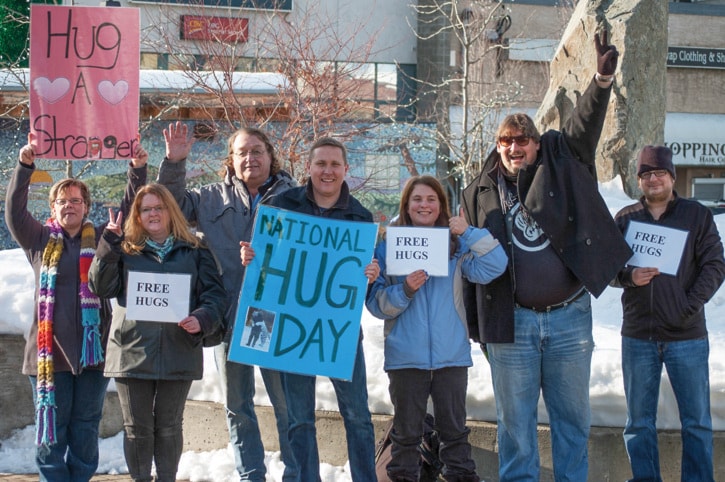 66389salmonarmBBNationalHugDay