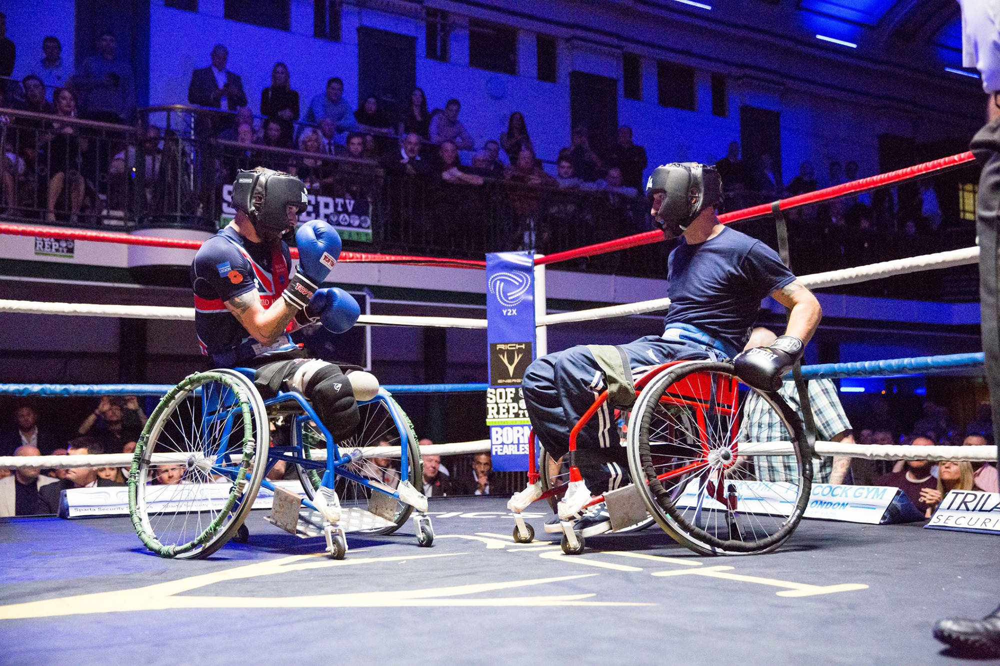 Wheelchair boxing demo prompts jab at national movement Salmon Arm