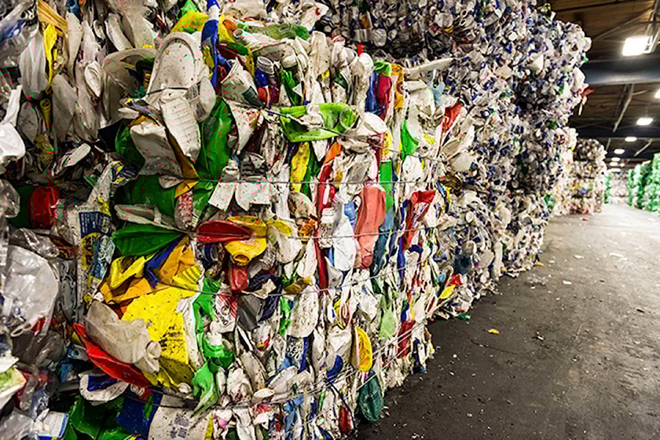 Where do recyclables from Shuswap homes end up?