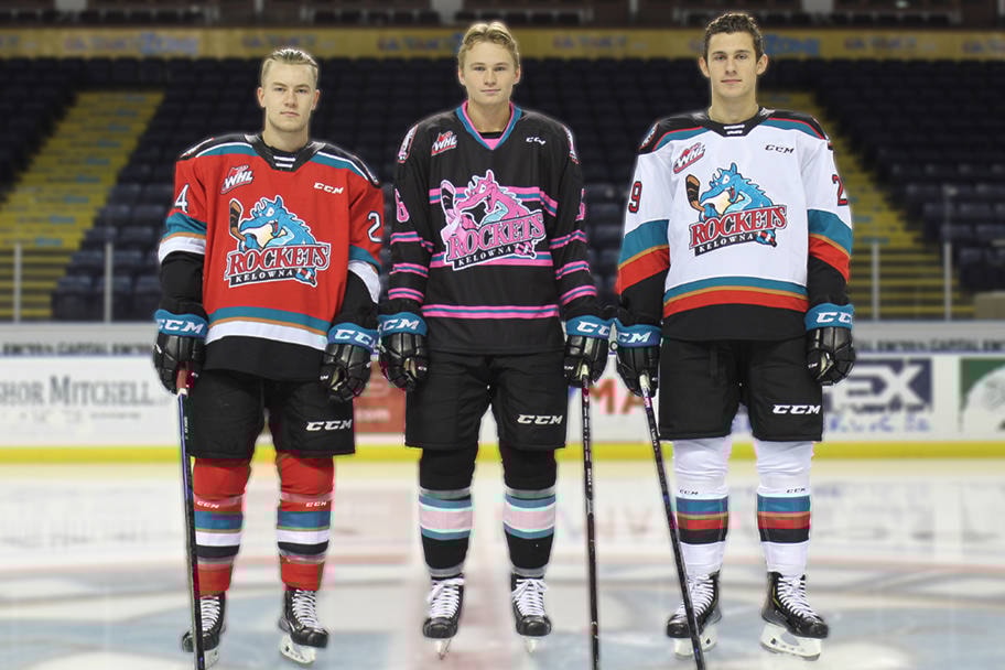 Kelowna Rockets unveil new jerseys ahead of upcoming season Salmon Arm Observer
