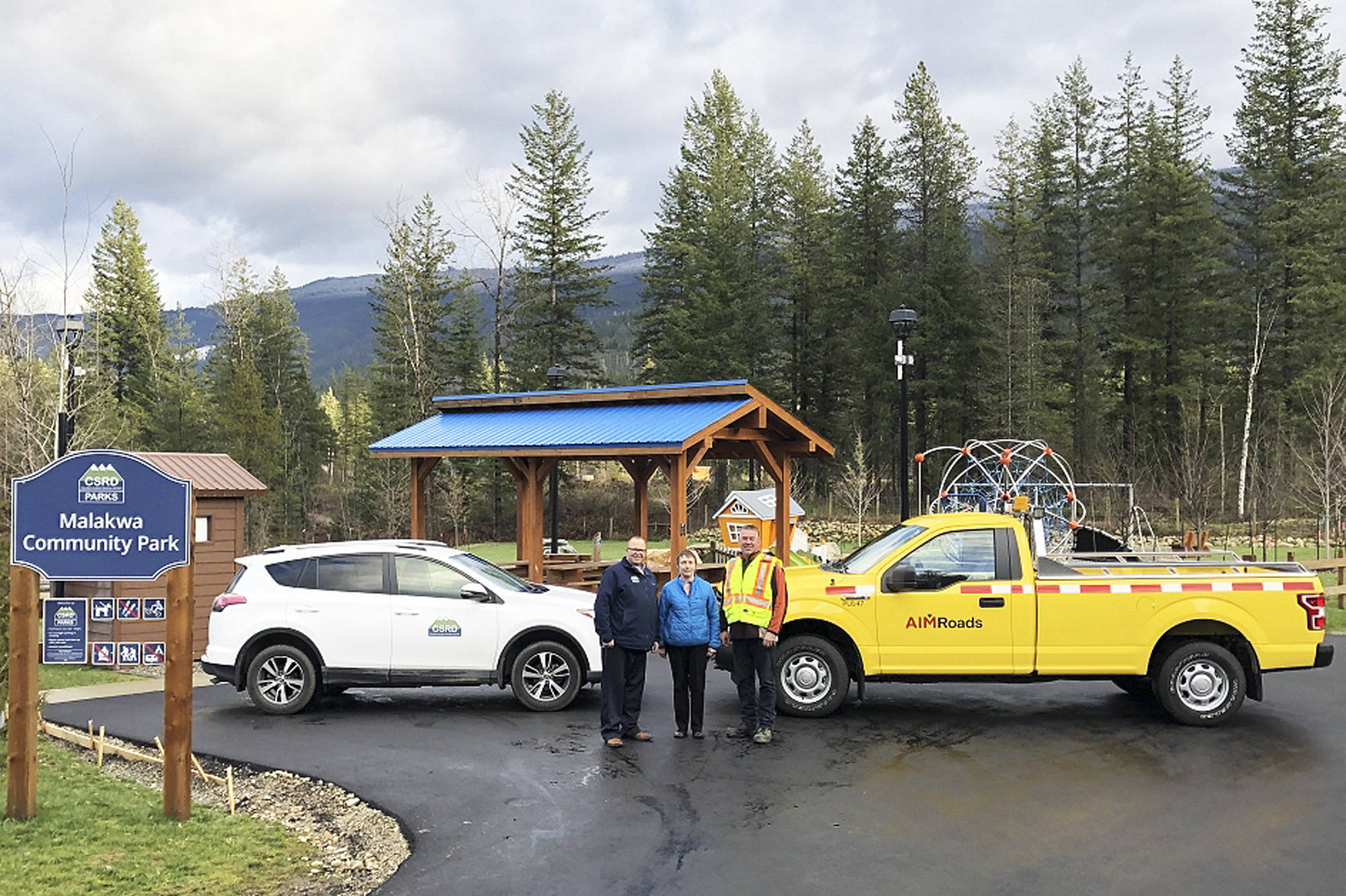 AIM Roads Inc. helps improve access to Malakwa Community Park Salmon