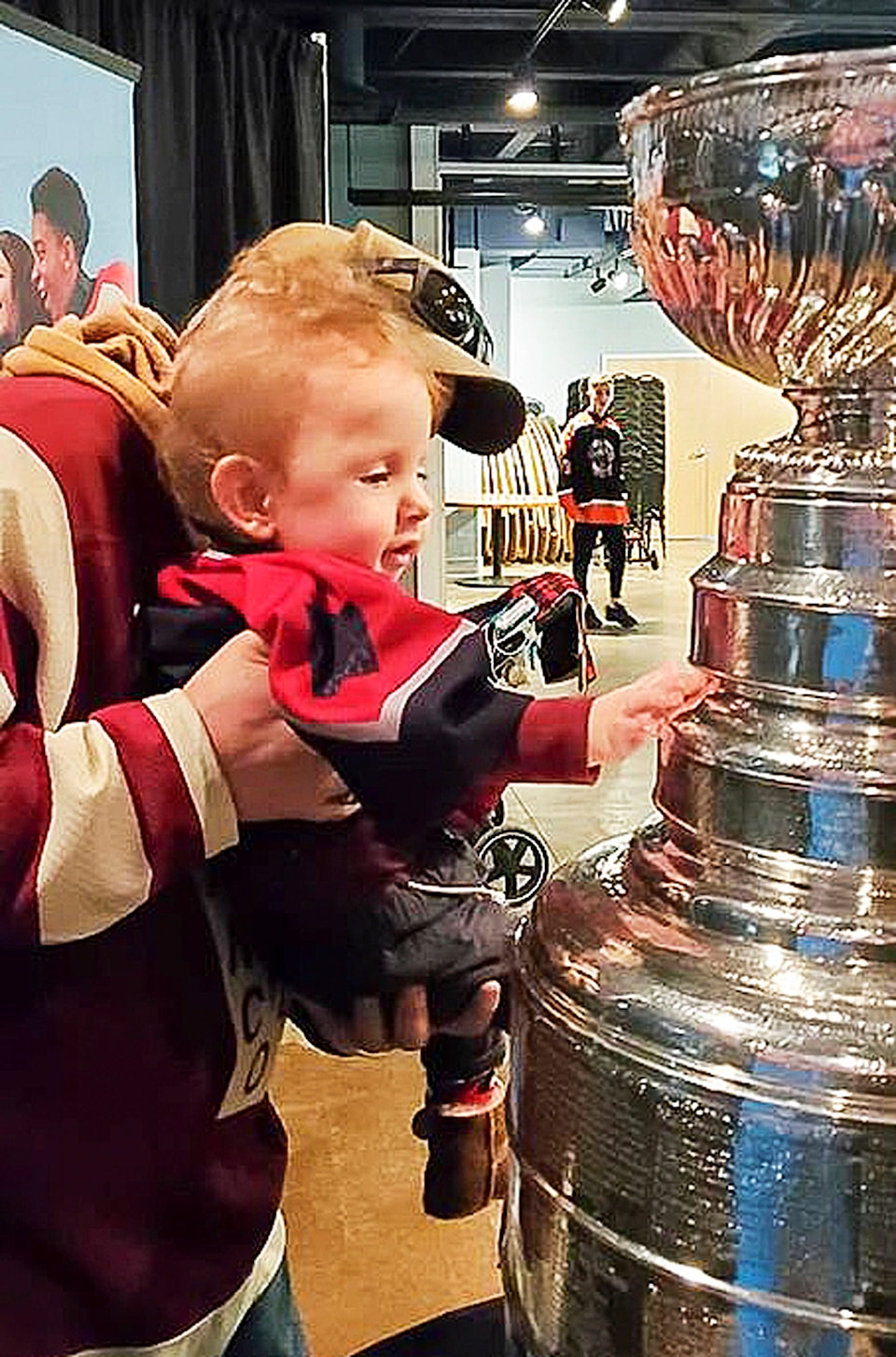 Salmon Arm family get private time with Stanley Cup before return