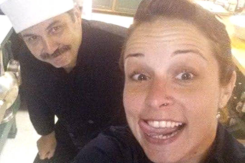 Ashley Simpson and her father John. (Photo contributed)