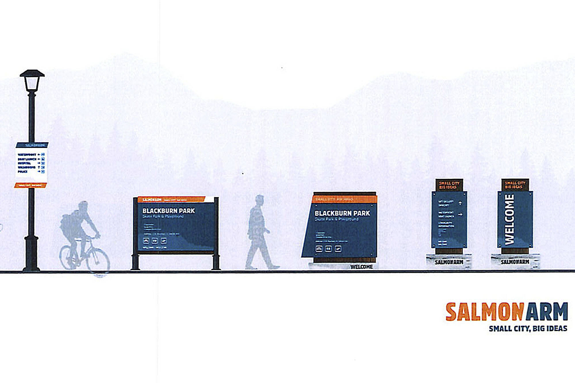 Finding the way around Salmon Arm to get easier for visitors, maybe