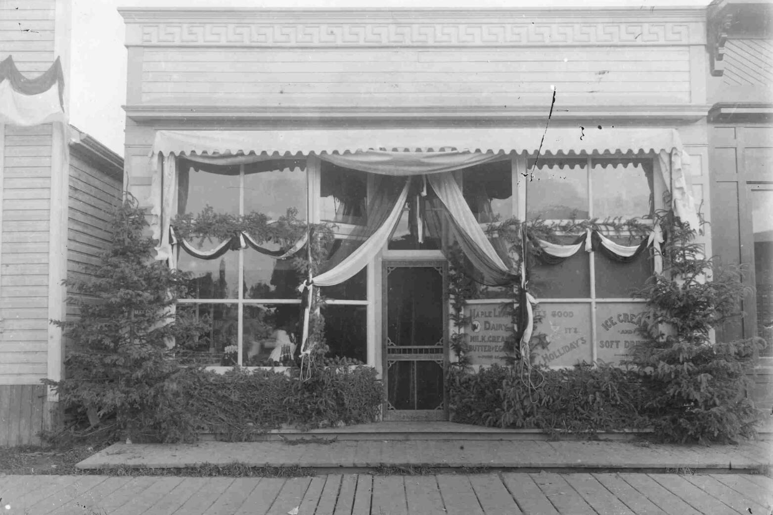 Shuswap history in pictures Holliday’s ice cream parlour Salmon Arm