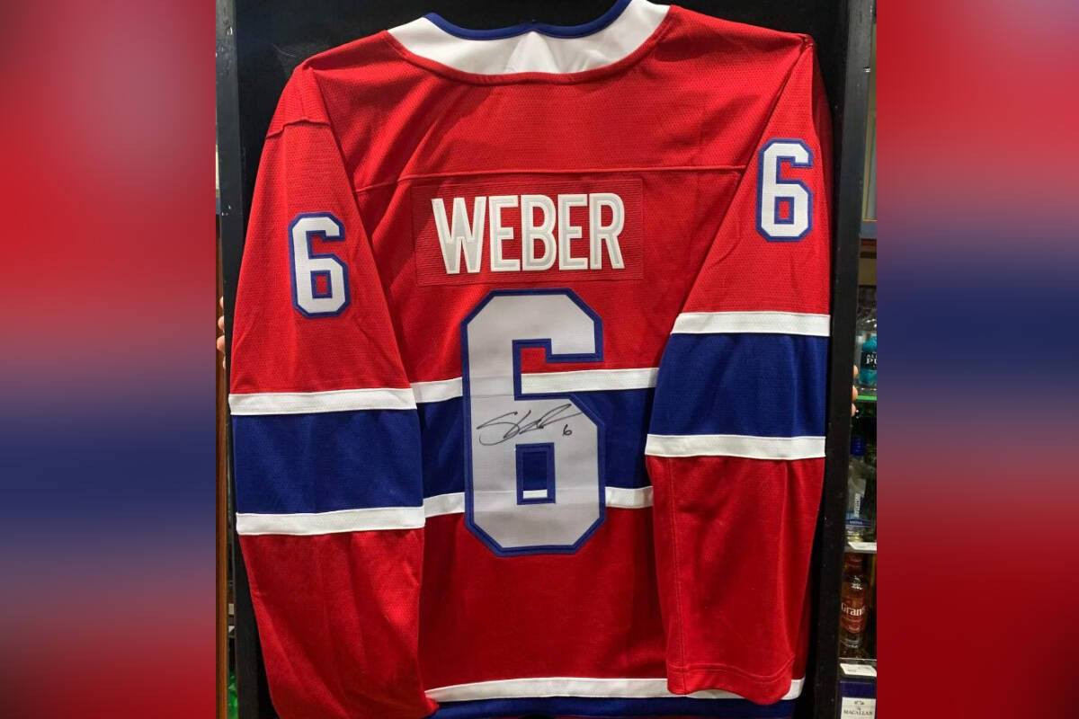 Weber canadiens 2025 jersey