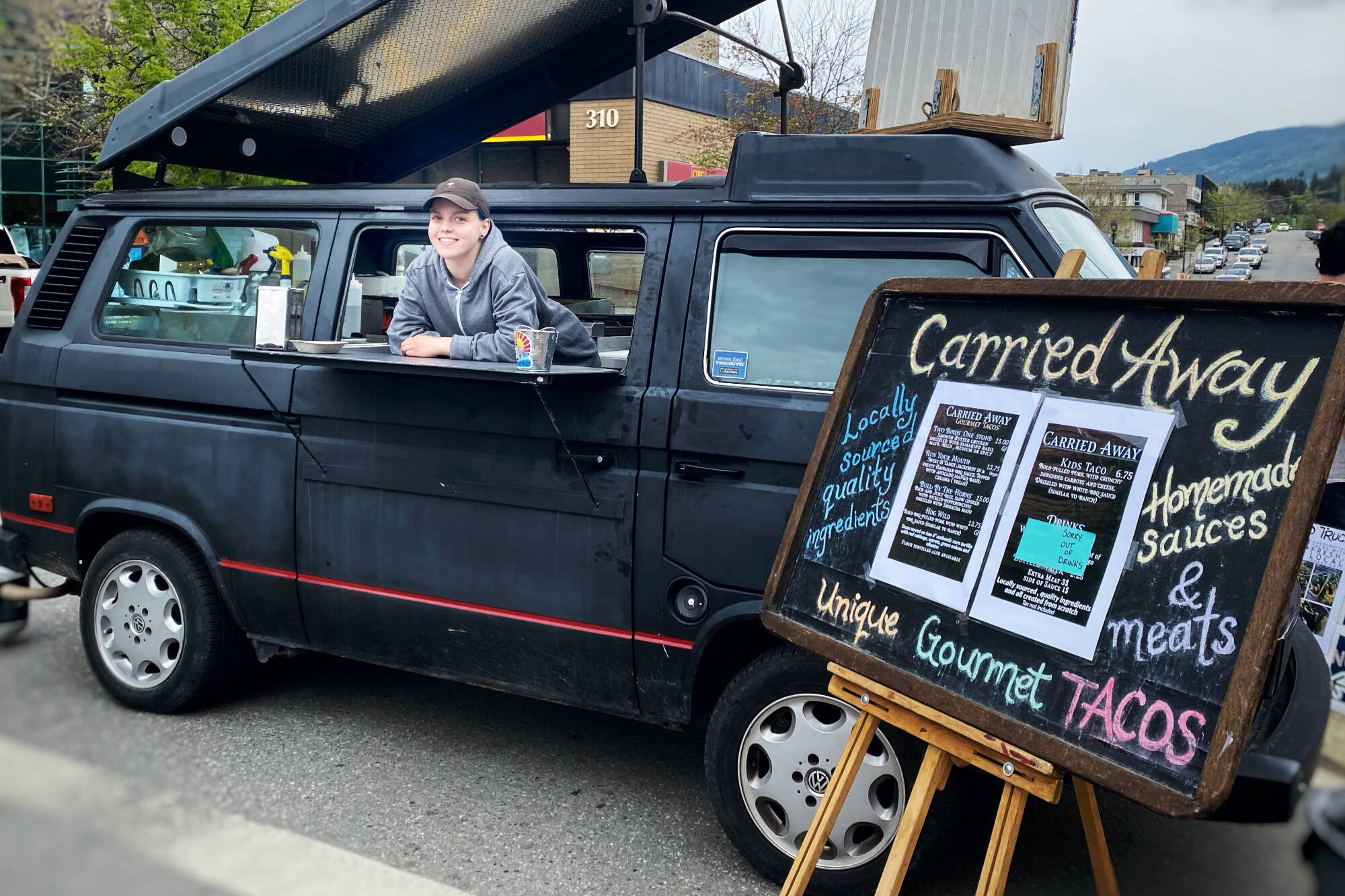 Alexa Zibin is the new operator of a Carried Away food truck. (Contributed)