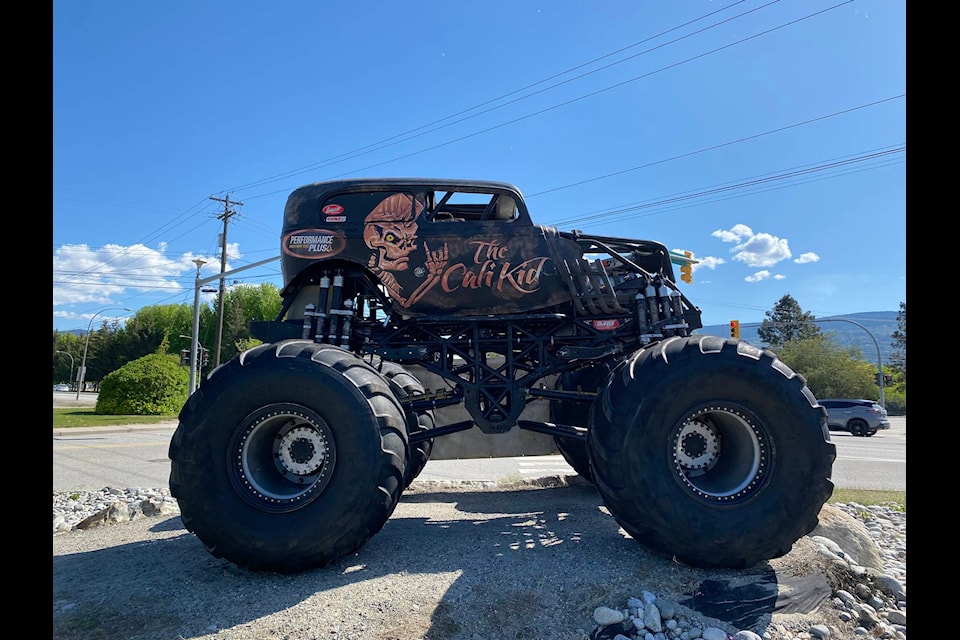 Calid Kid at Skaha Ford. (Logan Lockhart- Western News)