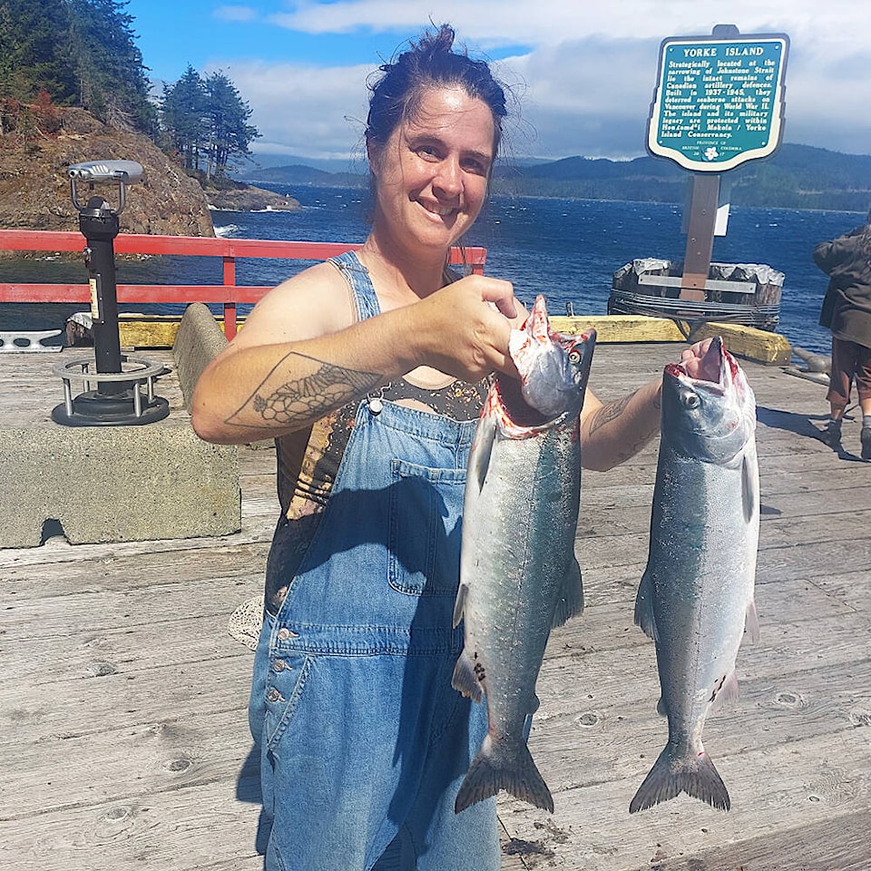 The pinks have arrived in the Campbell River; let the fishing