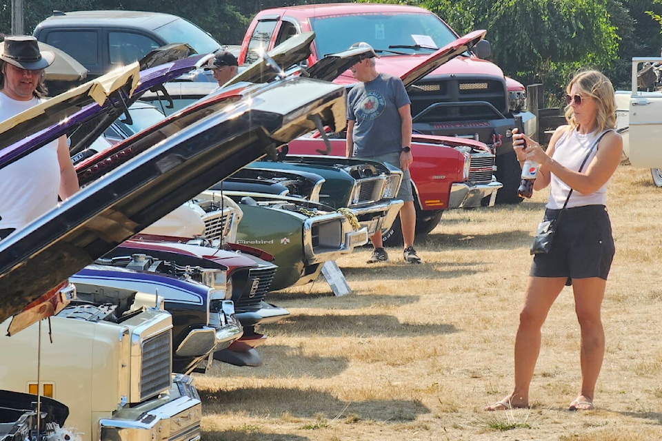 More than 100 cars turned out for the first Fort Langley Car Show sponsored by Little Oak Realty on Sunday, Aug. 27 at historic Fort Langley. (Dan Ferguson/Langley Advance Times) 