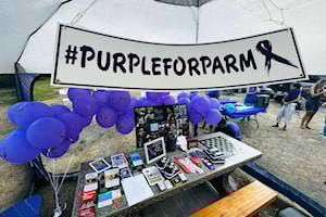 Annual 'Purple for Parm' fundraiser to return to Mill Pond Park in Mission