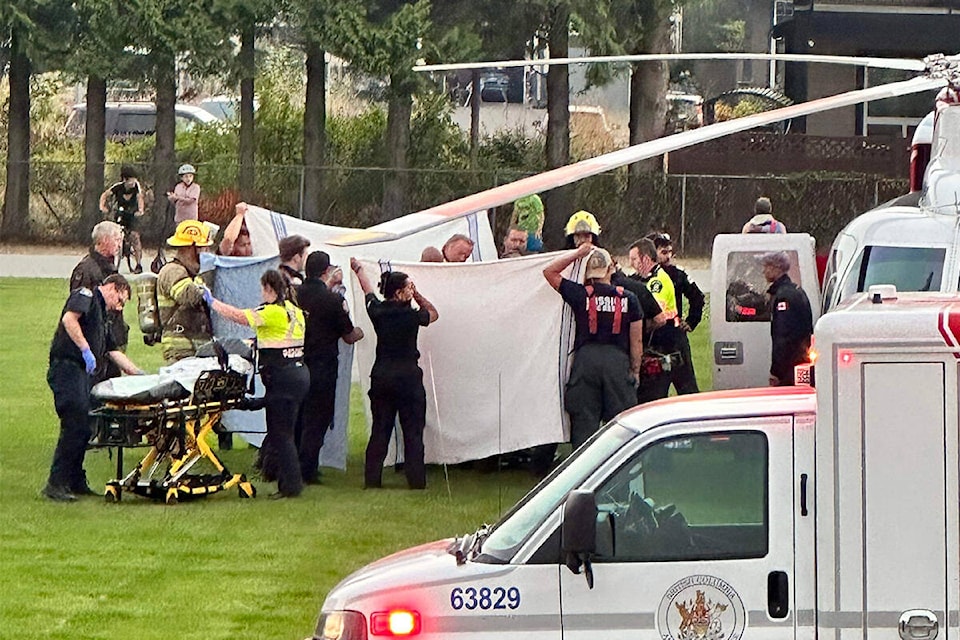 One person was transported to hospital after a shooting in Mission on Monday evening (Aug. 28). (Christopher Douglas Lane/Submitted Photo) 