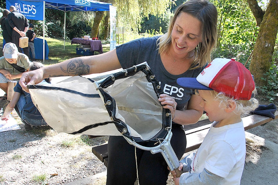  About 200 people, including many families, turned out for the rebranded World Rivers Day Langley held at Williams Park last year. (Langley Advance Times files)  