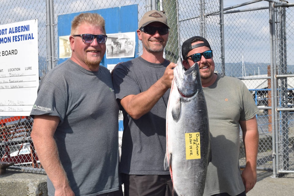 Man wins Port Alberni’s Labour Day Salmon Derby for the second time Campbell River Mirror Man wins Port Alberni’s Labour Day Salmon Derby for the second time Campbell River Mirror