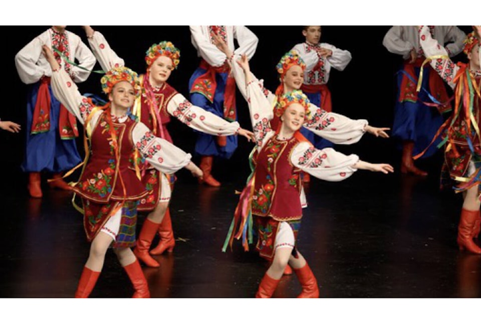 The Tryzub Dance Troupe, out of Calgary, is coming to perform a pair of fundraising shows in Courtenay and Campbell River. Photo supplied 