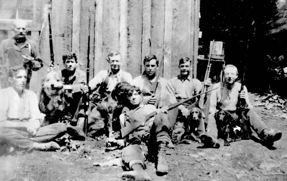 SOOKE HISTORY Hunting Photo Captures Pioneer Life And Traditions sooke-history-hunting-photo-captures-pioneer-life-and-traditions