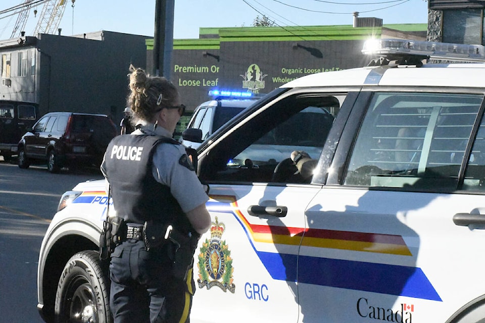 Notte tranquilla prima della crociera a Langley con una forte presenza dell’RCMP Notte tranquilla prima della crociera a Langley con una forte presenza dell’RCMP