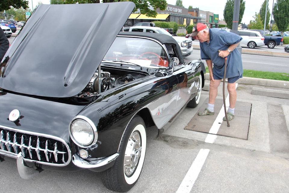 Thousands of vehicle enthusiast, especially those loving Corvettes – new or old – came out for the BC Corvette Show’s annual Labour Day car show at Preston’s car dealership on the 91ԭ Bypass. The show also feature food trucks and live entertainment. (Roxanne Hooper/91ԭ Advance Times) 