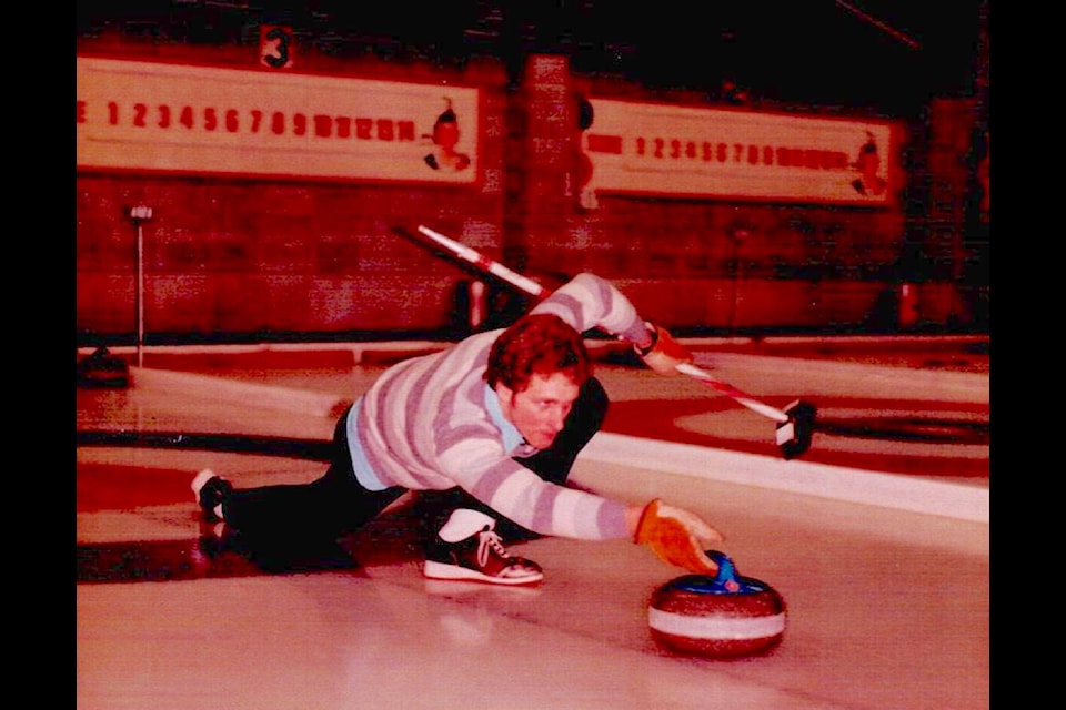 An undated colour photo from the early days of the Langley Curling Club. On Friday, Sept. 22, the club will hold three days of events to celebrate its 50th anniversary. (Langley Curling Centre/Special to Langley Advance Times) 