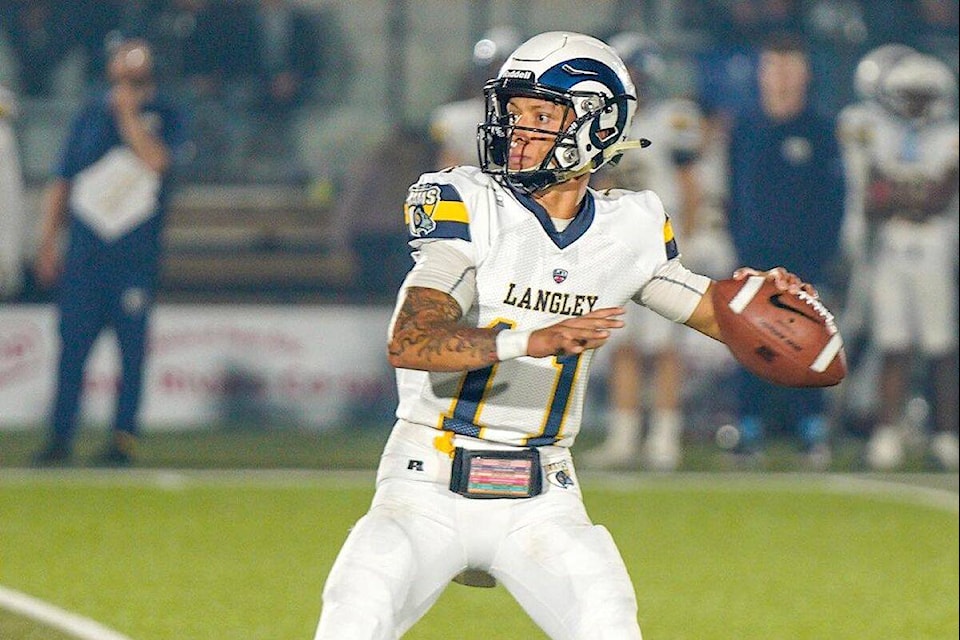  Langley Rams downed the Prince George Kodiaks 39-17 during a Saturday, Sept. 16 visit to Masich Stadium (HBMedia/Special to Langley Advance Times) 