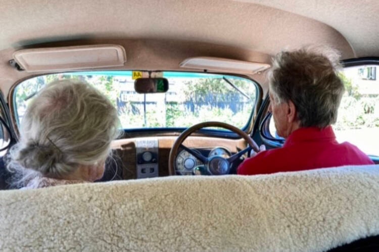 Ken Agate was a steadfast friend for decades, often offering long car rides full of conversation and laughter. (Courtesy Janny Freeze) 