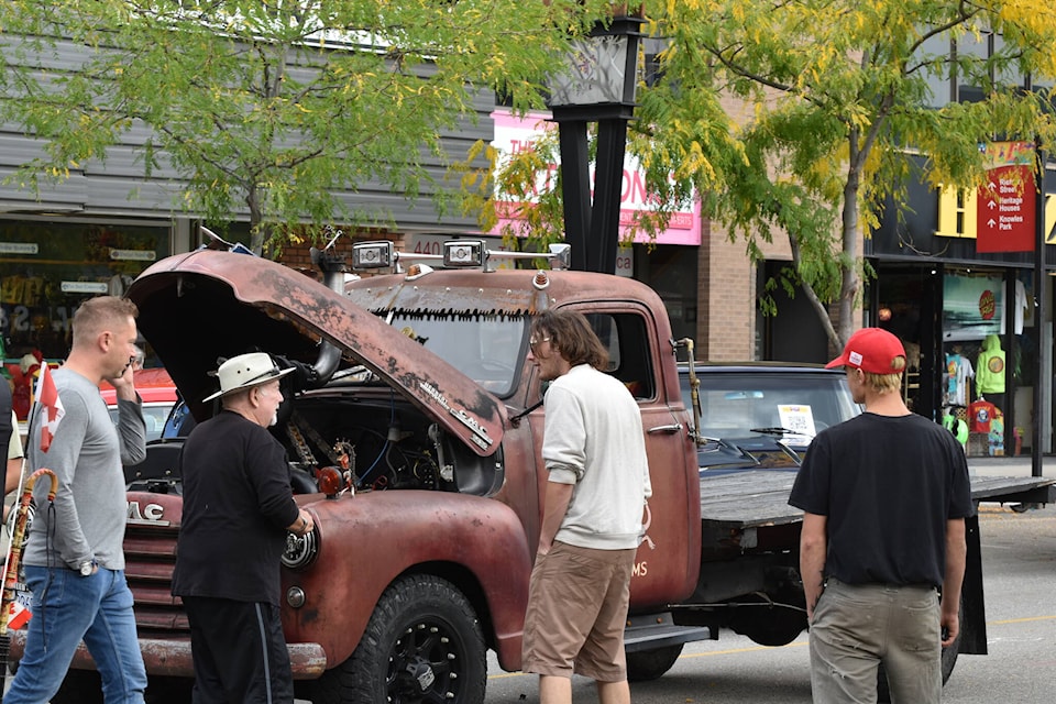 The second annual Show N Shine car show returned to downtown Kelowna on Saturday, Sept. 23. (Jordy Cunningham/Capital News) 