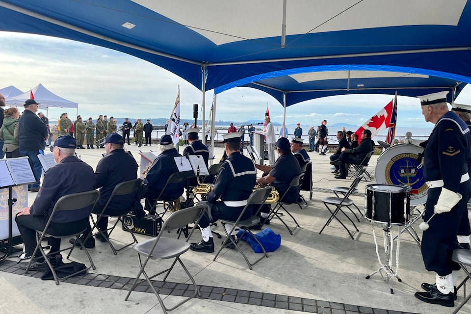 The sixth annual Canadian Walk for Veterans was held in Surrey on Saturday (Sept. 23) and at Memorial Park in White Rock on Sunday (Sept. 24). (Tricia Weel photo) 