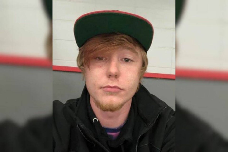 Blayne Ferguson was last seen in Vernon on Thursday, Sept. 21. (Contributed) 