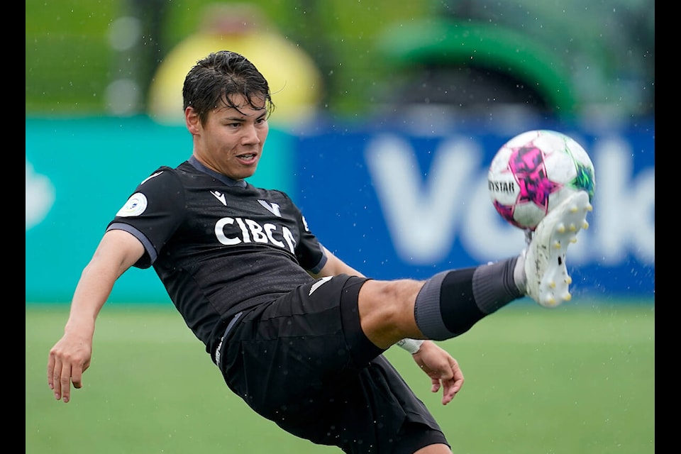  Vancouver FC claimed back-to-back wins for the first time in club history on Saturday, Sept. 23, as they downed the Halifax Wanderers 2-1 at Willoughby Stadium in Langley. (Wes Shaw/ ShotBug Press/Special to Langley Advance Times) 
