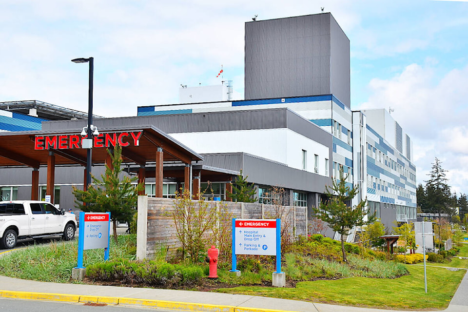 North Island Hospital – Campbell River and District. Photo by Alistair Taylor/Campbell River Mirror 