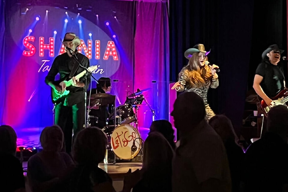 Totally Twain, the successful White Rock-based Shania Twain tribute act, will play Sea Festival this Saturday at 7 p.m. at P'Quals Memorial Park. (Photo contributed to Peace Arch News) 