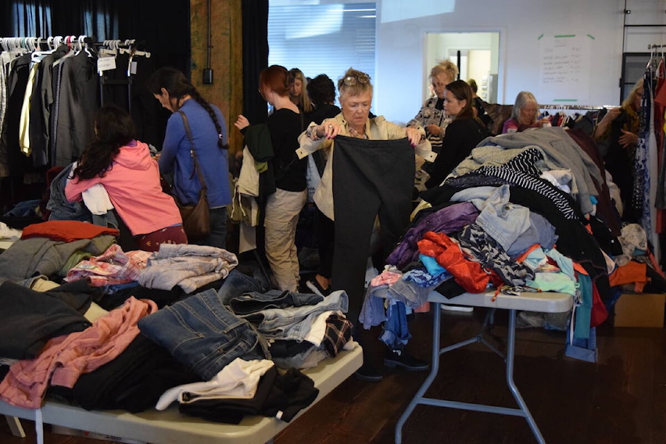 The Great Closet Cleanout at Laurel Packinghouse on Oct. 22, 2023. (Brittany Webster/Capital News) 