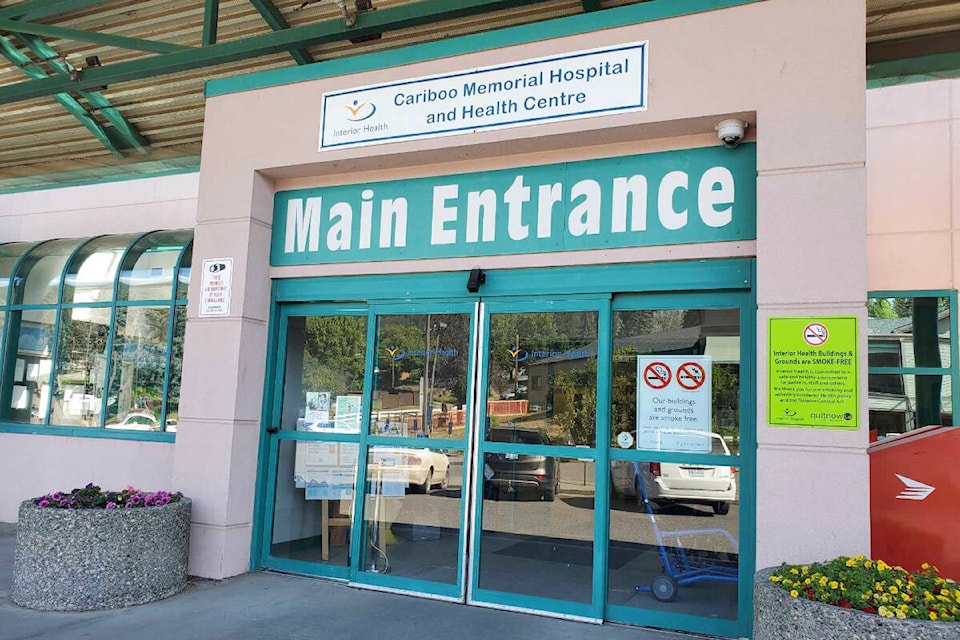 Cariboo Memorial Hospital in Williams Lake. (Monica Lamb-Yorski photo - Williams Lake Tribune) 