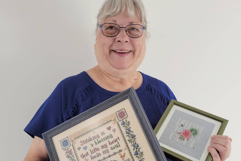 Anne Gagnon is one of more than two dozen contributors to an art exhibit opening Oct. 5, 2023 at the Landmark Pop-Uptown Gallery. (Options Community Services photo) 