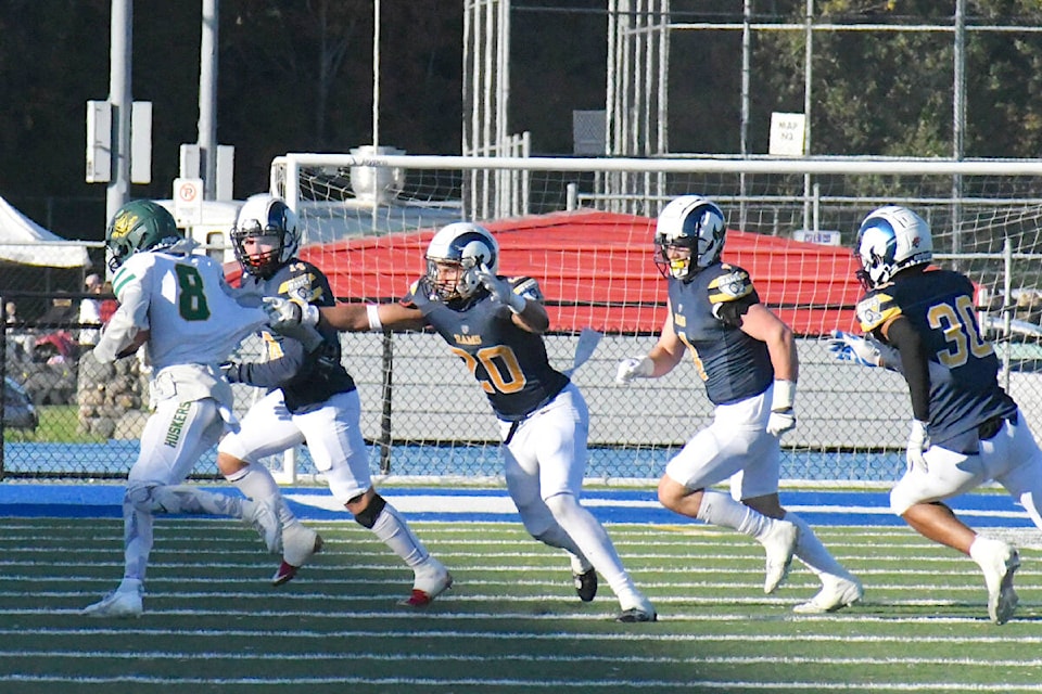 91ԭ Rams three-game win streak ended Saturday, Sept. 30 at McLeod Athletic Park with a 26-9 defeat by Valley Huskers. (Dan Ferguson/91ԭ Advance Times) 