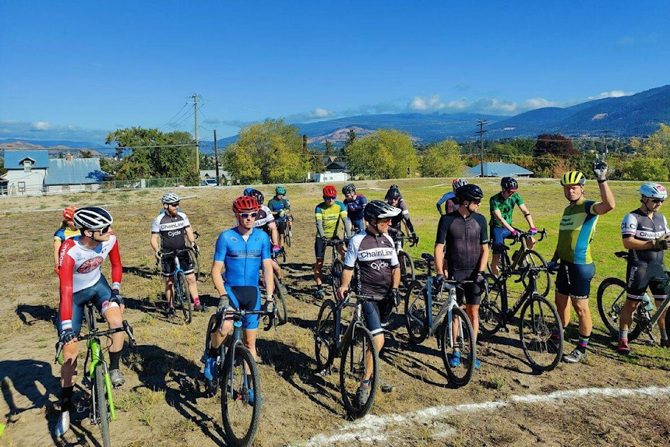 Close to 40 riders from across the Okanagan competed at ‘The Burn’ in Vernon in Cyclocross. (Contributed) 