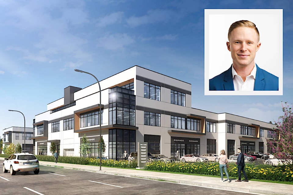Cameron Archer of Orion Construction said a planned ‘micro-fulfilment’ facility in 91ԭ City offers easy access to U.S. border crossings and all major highways, (Special to 91ԭ Advance Times) 