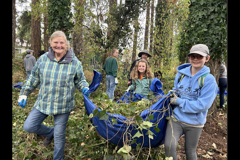 The Greater Victoria Green Team members volunteer their time to clean up the environment. (Courtesy of Greater Victoria Green Team) 