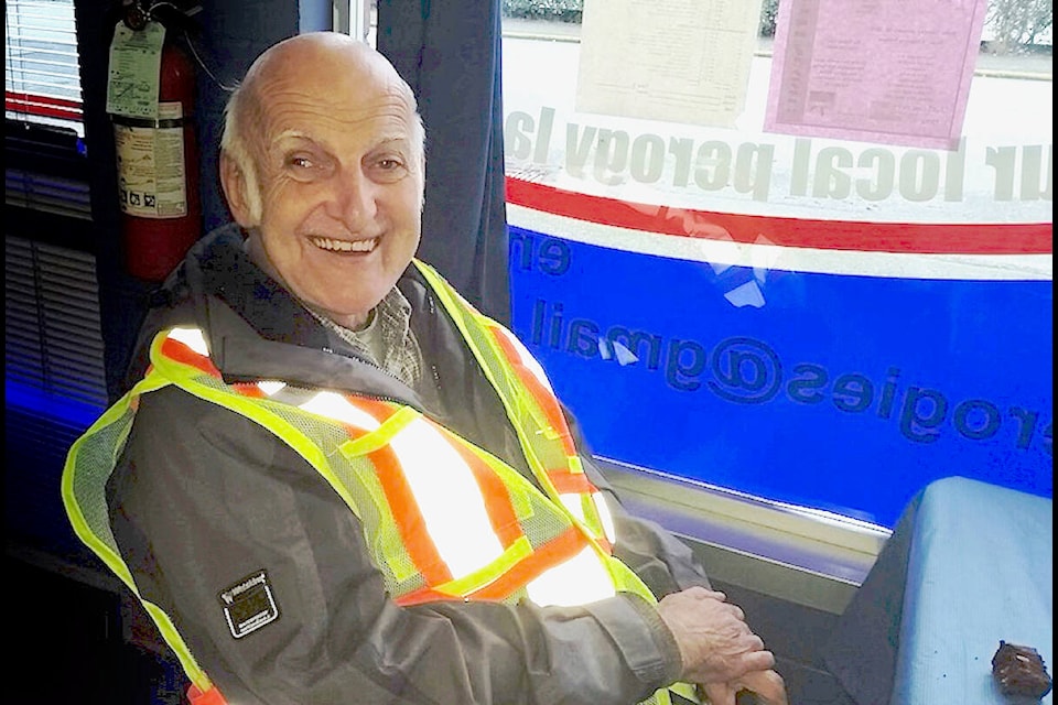 “Radio Brian,” a man described as an Aldergrove neighbourhood icon, has passed away at 74. (Special to 91ԭ Advance Times) 