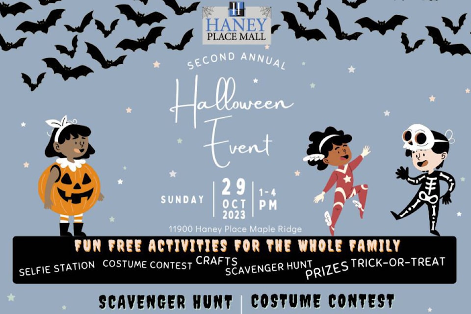 Maple Ridge mall hosts free Halloweenthemed contests Maple Ridge