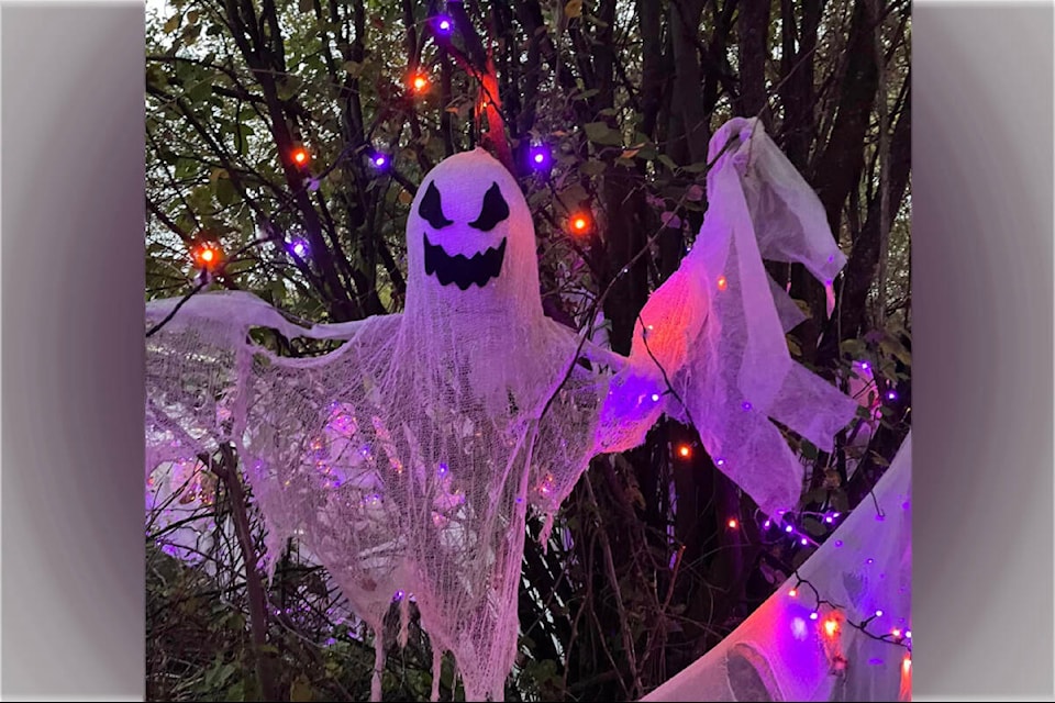 A Kaleden family are offering a Halloween trail features spiders, fog, clowns and everything Halloween. (Photo- Sagebrush Pony Parties & Events/Facebook) 
