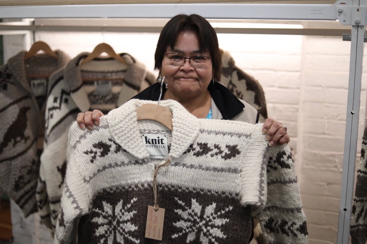 Knit launched to ensure better earnings for Cowichan sweater knitters Lake Cowichan Gazette