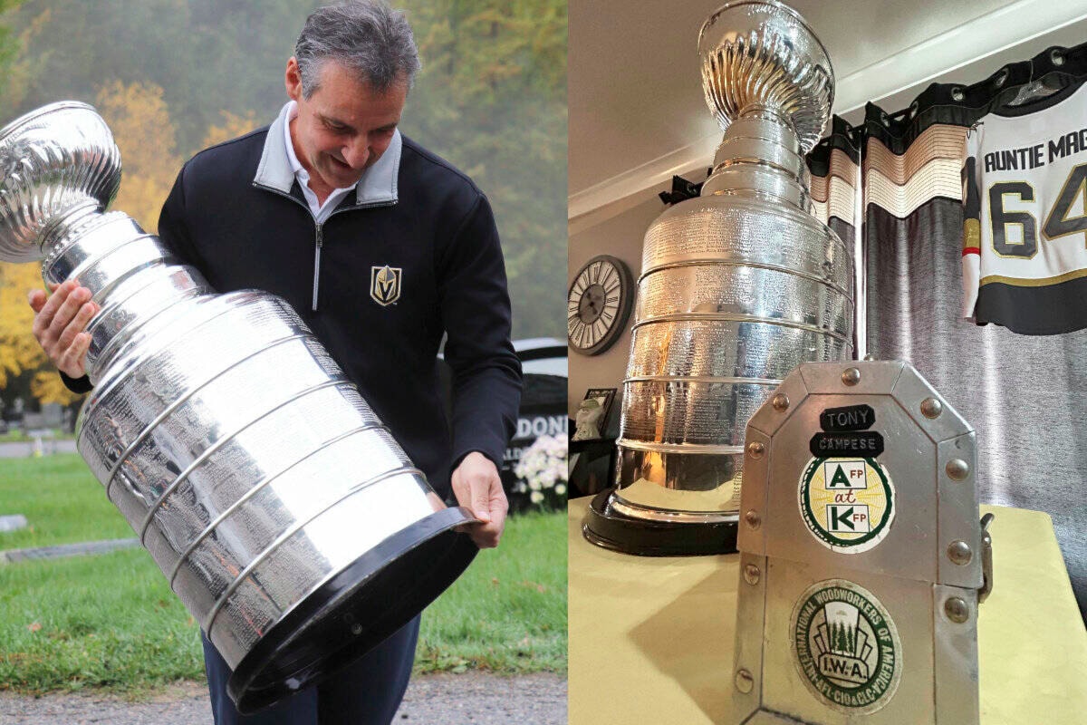 Rubrica: Il viaggio di ritorno di Bruno Campisi con la Stanley Cup è un omaggio alla famiglia