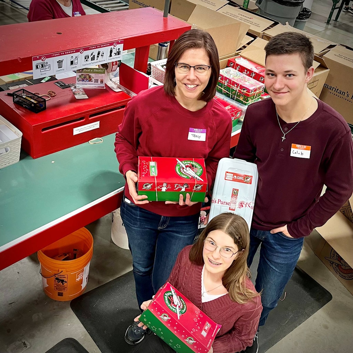 Fernie Family Lends A Helping Hand To Operation Christmas Child fernie-family-lends-a-helping-hand-to-operation-christmas-child